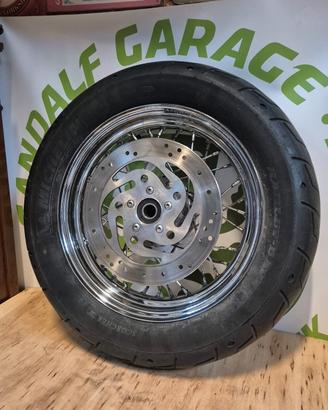 Cerchio raggi 130/90-16 montava su sportster custo