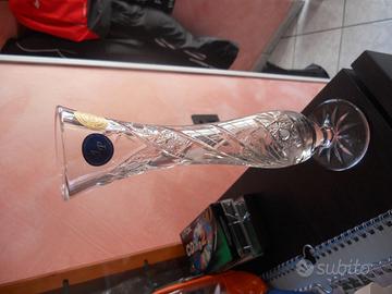 vaso portafiore in cristallo