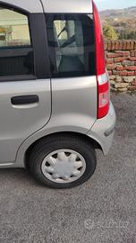 N.4 cerchi ferro "13" e antineve Panda I°II° serie