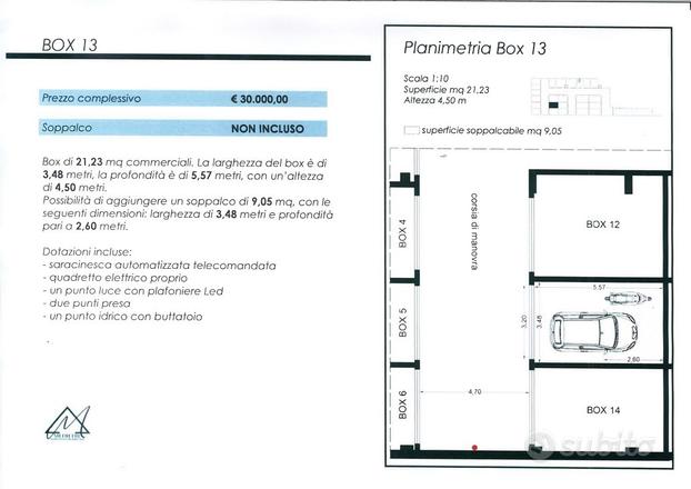 Piazza P.pe Camporeale BOX (13) Nuova Costruzione