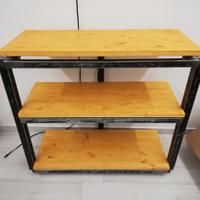 Rack Mobile Hi-Fi Artigianale per elettroniche 