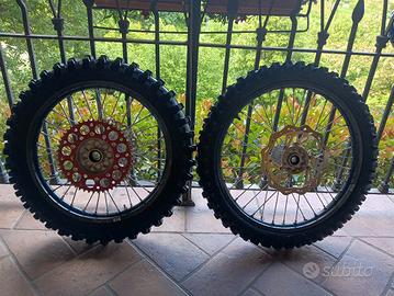 ruote complete Honda CRF 