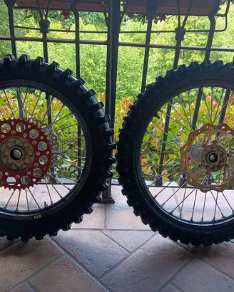 ruote complete Honda CRF 