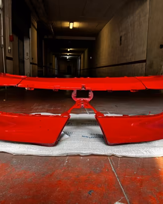 Paraurti Alfa Tonale Rosso Alfa Scudetto Griglia