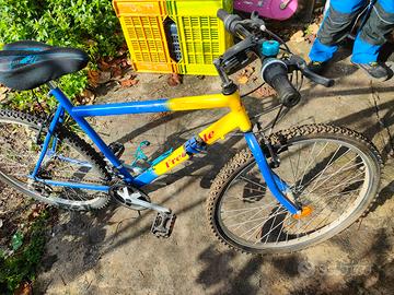 Mountain Bike Freestyle 20 pollici Gialla e Blu