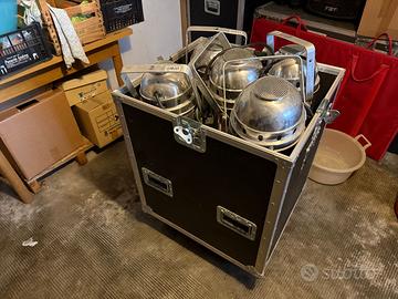 2 bauli con 16 Par 64 Long Proel