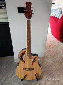 Chitarra elettroacustica roundback