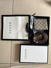 Gucci portafoglio  cintura 