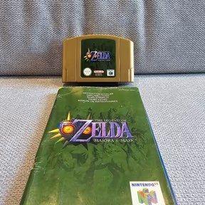 The Legend of Zelda: Majora's Mask N64 +Manuale
