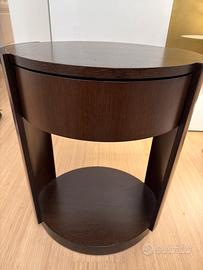 Comodino in legno di rovere