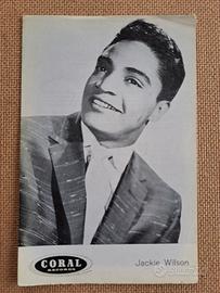 Cartolina pubblicitaria Jackie Wilson