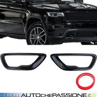 Cornice fendinebbia nera Jeep Grand Cherokee WK2