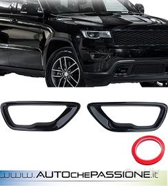 Cornice fendinebbia nera Jeep Grand Cherokee WK2
