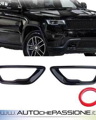 Cornice fendinebbia nera Jeep Grand Cherokee WK2