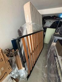 Letto 1 piazza e mezzo con materasso Cengio (SV)
