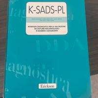 K-SADS-PL. Edizioni Erickson. Nuovo