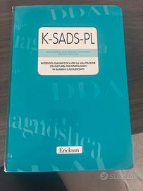 K-SADS-PL. Edizioni Erickson. Nuovo