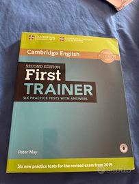 First trainer cambridge peter may
