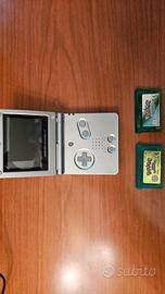 Gameboy SP, giochi Pokemon 