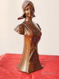 Scultura donna Art Nouveau