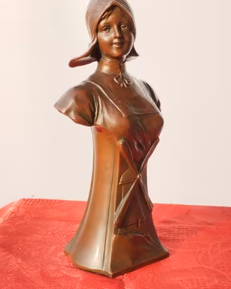 Scultura donna Art Nouveau