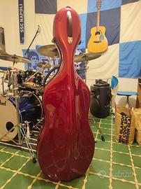 Custodia Vetro resina Violoncello 