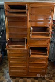 Mobile schedario vintage Anonima Castelli