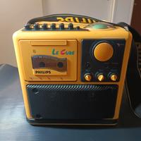 Radio Stereo Cassette Boombox Philips Le Cube