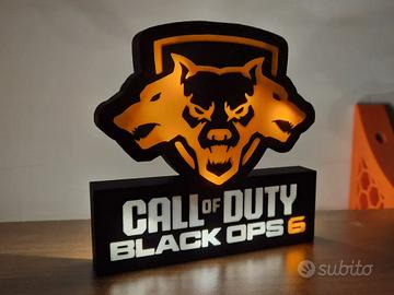 Lampada Call of Duty con LED Luminosi