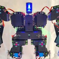 Robot 17 DOF Umanoide Servo 32 Ch No Arduino PS2