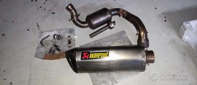 scarico completo akrapovic bmw gs 310 ed r 310