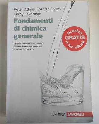 Libro universitario-Fondamenti di chimica generale