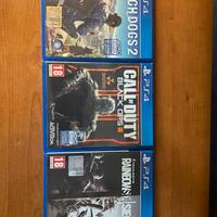 Bundle 3 giochi PS4