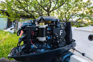 motore 2t fuoribordo Yamaha Top700 Autolube 25/50