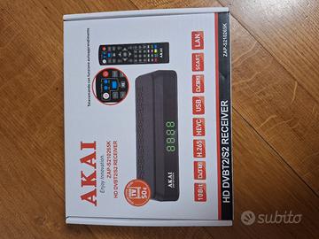 DECODER  AKAI HD DVBT2/S2 