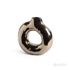 vaso circolare oro