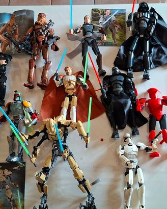 Star wars Action figures simil lego