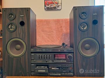 impianto stereo sanyo