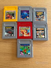 Cassette game boy funzionanti