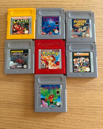 Cassette game boy funzionanti