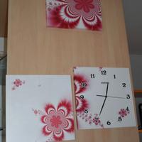 Quadri /orologio Siro time