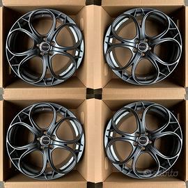 Kit 4 cerchi in lega da 17'' per FIAT, JEEP, ALFA