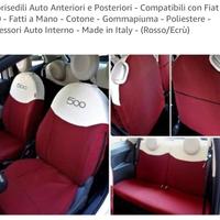 Foderine fiat 500 dal 2007 al 2015