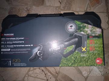 Tagliarami-Potatore a batteria 20v Parkside