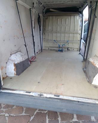 Pianale in legno per furgone ducato passo lungo