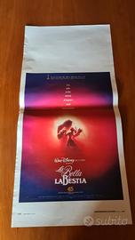 la bella e la bestia Disney - locandina prima ediz