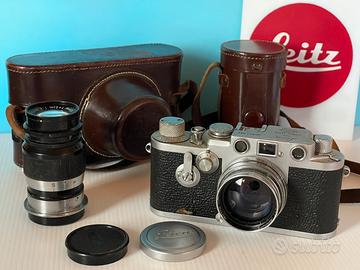 Kit leica terza F con 2 ottiche