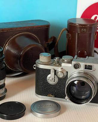 Kit leica terza F con 2 ottiche