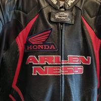 Tuta moto arlen ness honda pelle canguro