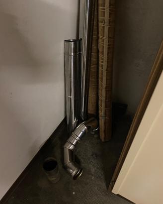 Tubo acciaio inox per stufa